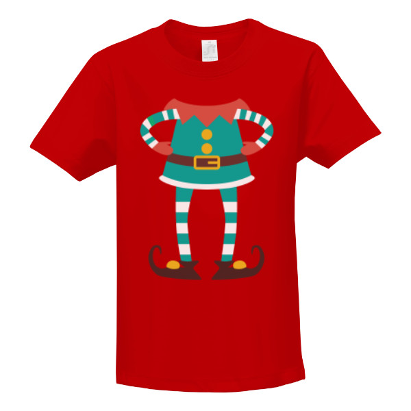 T-shirt Christmas elf kids