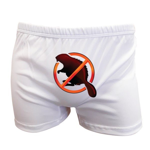 Boxer shorts Stop the beaver underwear